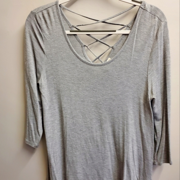 Grey lounge half sleeve shirt - Picture 1 of 2